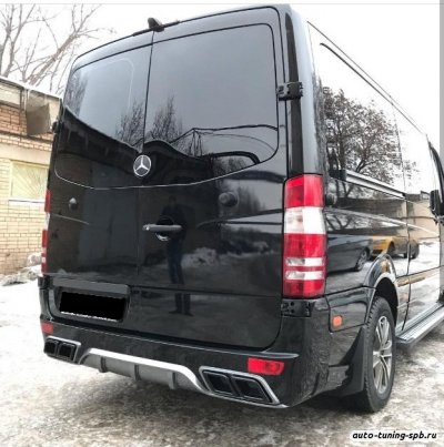 Бампер задний Mercedes-Benz Sprinter (Br.906) 