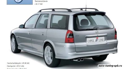 Спойлер Opel Vectra B 