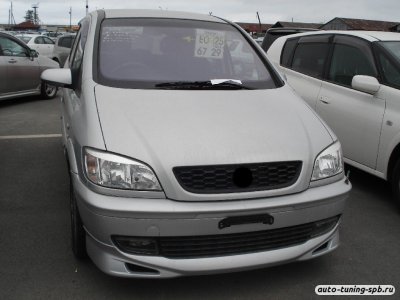 Юбка передняя Opel Zafira A 