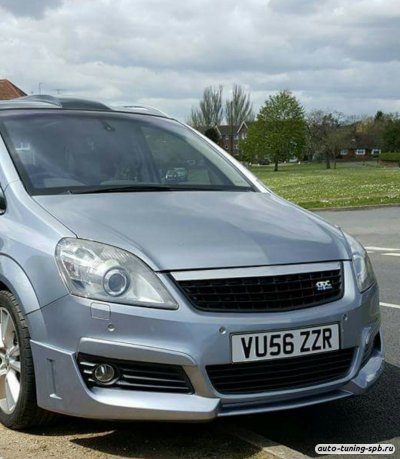 Юбка передняя Opel Zafira B 