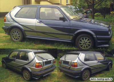 Юбка задняя Volkswagen Golf II 