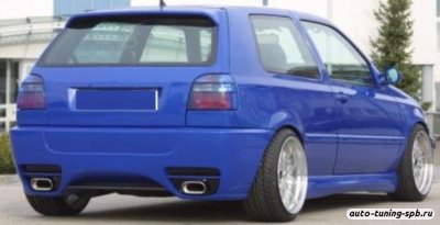 Бампер задний Volkswagen Golf III 