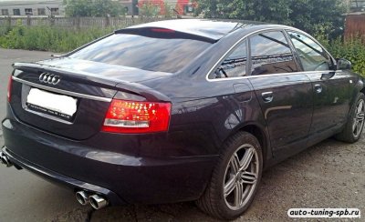 Козырёк на заднее стекло Audi A6(C6) 