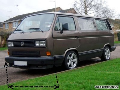 Бампер передний Volkswagen T3 