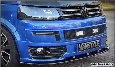 Диффузор переднего бампера Volkswagen T5 