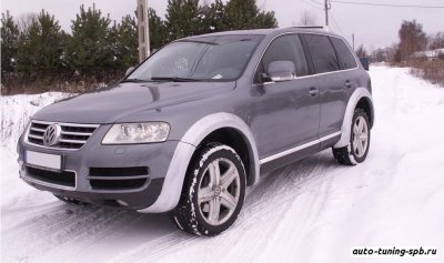 Накладки на колесные арки Volkswagen Touareg (I) 