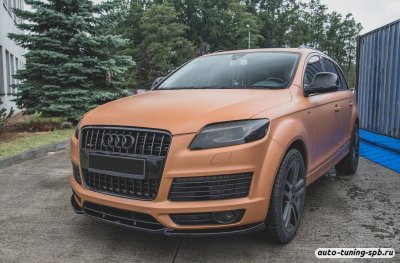 Диффузор переднего бампера Audi Q7 