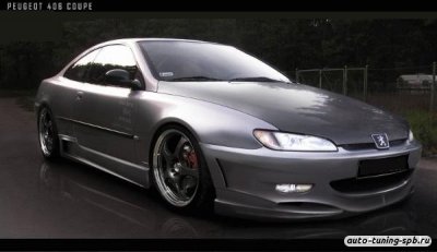 Бампер передний Peugeot 406 