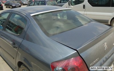 Козырёк на заднее стекло Peugeot 407 