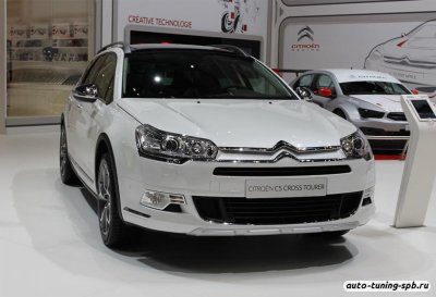 Диффузор переднего бампера Citroën C5 (II) 