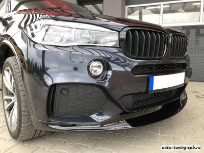 Диффузор переднего бампера BMW X5(F15) 