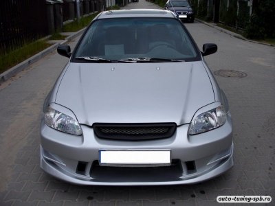 Бампер передний Honda Civic VI 