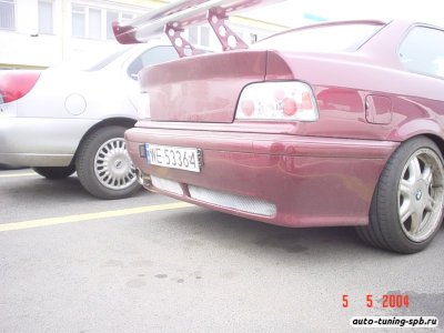 Бампер задний BMW (3-ая серия) E36 