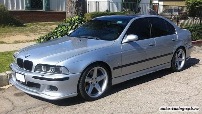 Диффузор переднего бампера BMW (5-ая серия) E39 реплика M-Sport