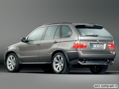 Юбка задняя BMW X5(E53) 