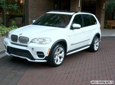 Юбка передняя BMW X5(E70) реплика Performance