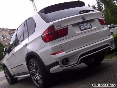 Юбка задняя BMW X5(E70) реплика Performance