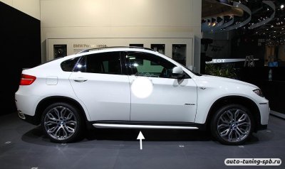 Пороги BMW X6(E71) 