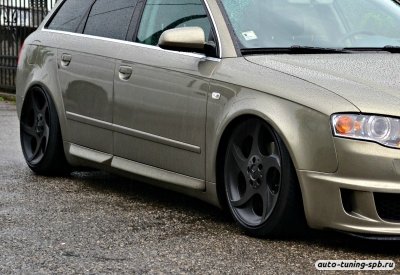 Накладки на двери Audi A4(B7) 