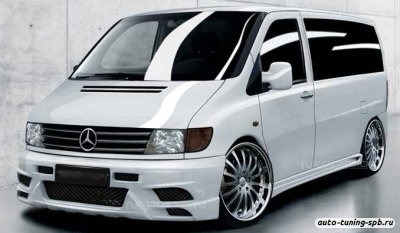 Бампер передний Mercedes-Benz Vito I (W638) 