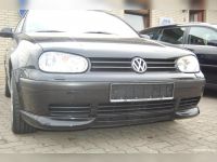 Накладки на передний бампер Volkswagen Golf IV 