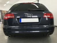 Диффузор заднего бампера Audi A6(C6) 