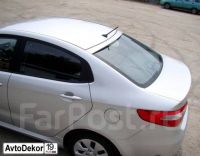 Козырёк на заднее стекло Kia Rio III 