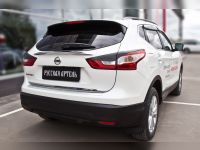 Ресницы на задние фары Nissan Qashqai II 