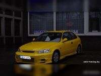 Бампер передний Honda Civic VI 